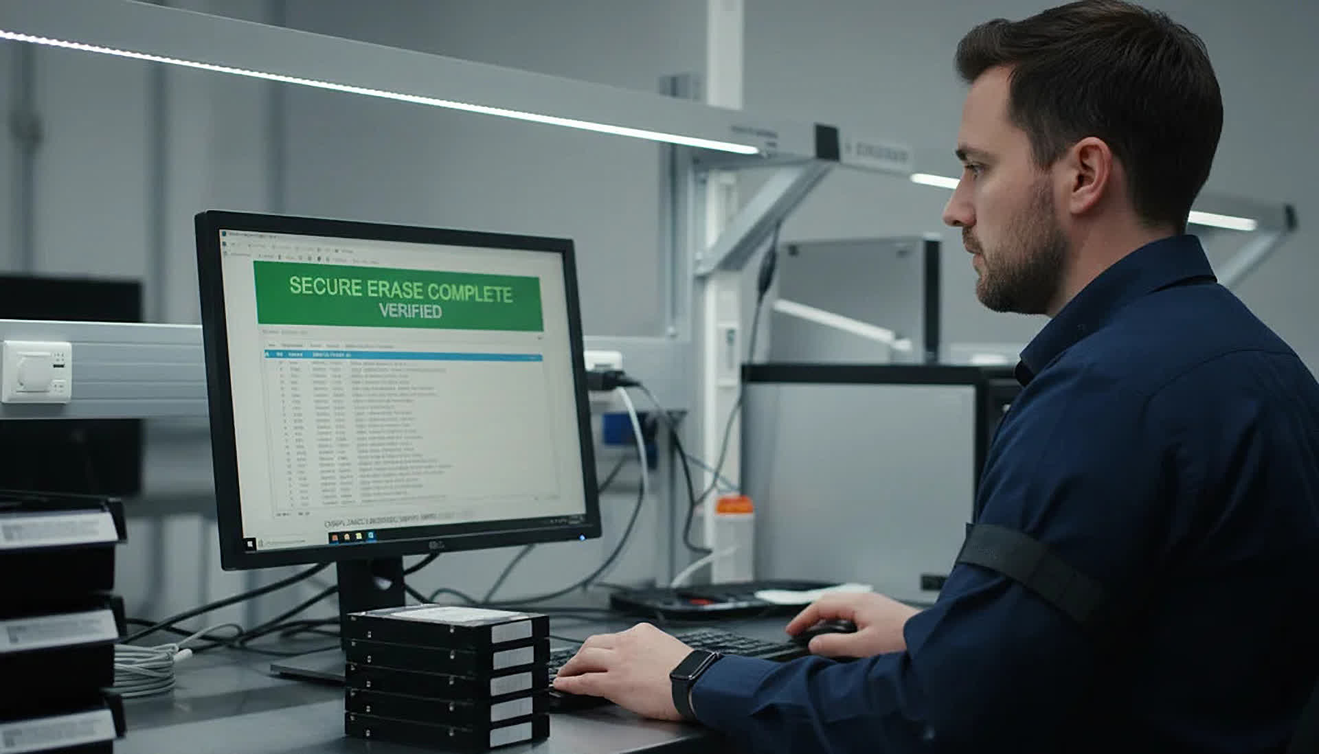 Secure data sanitisation