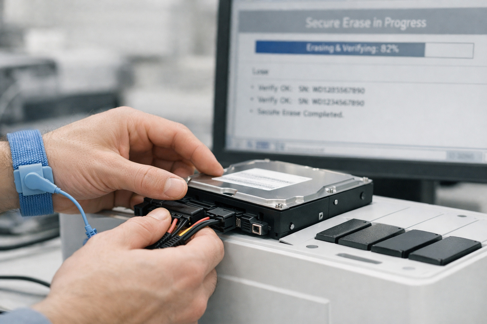 Secure data destruction